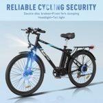 HITWAY Bicicletta Elettrica 26 Bici Elettrica Mountain BikeE Bike City per UomoDonnaMotore 250W 36V 14Ah batteria al litio estraibileShimano 7 marce fino a 45 100 km 0 3 HITWAY Bicicletta Elettrica 26", Bici Elettrica Mountain Bike,E-Bike City per Uomo/Donna,Motore 250W 36V 14Ah batteria al litio estraibile,Shimano 7 marce, fino a 45-100 km