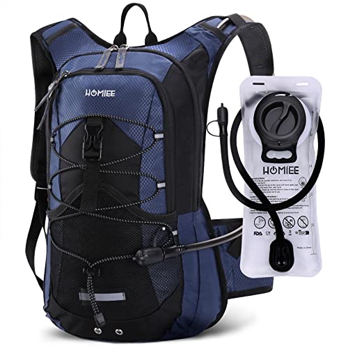 HOMIEE Zaino Idratazione Ciclismo con Vescica Borsa Impermeabile Zaino per Acqua Isolato Zainetto MTB Trail Ciclismo Bici Sci Trekking Alpinismo Corsa Bicicletta Borsa Donna Uomo 0 HOMIEE Zaino Idratazione Ciclismo con Vescica Borsa Impermeabile Zaino per Acqua Isolato Zainetto MTB Trail Ciclismo Bici Sci Trekking Alpinismo Corsa Bicicletta Borsa Donna Uomo