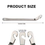 JSKWIKE 6 PCS Leve Smontagomme Leva del Pneumatico del Metallo Leva Gommein Acciaio Leve per Pneumatici per Bicicletta Cucchiaio Pneumatico Leve per Biciclette Mountain Bike Bici da Corsa 0 0 JSKWIKE 6 PCS Leve Smontagomme Leva del Pneumatico del Metallo Leva Gommein Acciaio Leve per Pneumatici per Bicicletta Cucchiaio Pneumatico Leve per Biciclette Mountain Bike Bici da Corsa