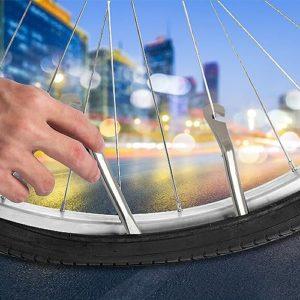 JSKWIKE 6 PCS Leve Smontagomme Leva del Pneumatico del Metallo Leva Gommein Acciaio Leve per Pneumatici per Bicicletta Cucchiaio Pneumatico Leve per Biciclette Mountain Bike Bici da Corsa - immagine 7