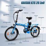 K KAISDA Bicicletta Elettrica Pieghevole 20 Pollici K7S Commute E-bike con Batteria da 36V 12,5 Ah Leggera Elettrica Pieghevole per Anziani e Ragazze(in Acciaio al Carbonio di Alta Qualità) 20 K KAISDA Bicicletta Elettrica Pieghevole 20 Pollici K7S Commute E bike con Batteria da 36V 125 Ah Leggera Elettrica Pieghevole per Anziani e Ragazzein Acciaio al Carbonio di Alta Qualita 0 3 K KAISDA Bicicletta Elettrica Pieghevole 20 Pollici K7S Commute E-bike con Batteria da 36V 12,5 Ah Leggera Elettrica Pieghevole per Anziani e Ragazze(in Acciaio al Carbonio di Alta Qualità)