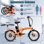 K KAISDA Bicicletta Elettrica Pieghevole 20 Pollici K7S Commute E bike con Batteria da 36V 125 Ah Leggera Elettrica Pieghevole per Anziani e Ragazzein Acciaio al Carbonio di Alta Qualita 0 7 K KAISDA Bicicletta Elettrica Pieghevole 20 Pollici K7S Commute E-bike con Batteria da 36V 12,5 Ah Leggera Elettrica Pieghevole per Anziani e Ragazze(in Acciaio al Carbonio di Alta Qualità)