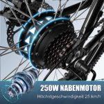 KAISDA Bicicletta Elettrica K26M 26Mountain Bike Elettrica per UomoDonnaCon Batteria rimovibile da 36 V125 AhCambio Shimano 21 Velocita E Mountain Bike fino a 40 75 KM 0 1 KAISDA Bicicletta Elettrica K26M 26",Mountain Bike Elettrica per Uomo/Donna,Con Batteria rimovibile da 36 V/12.5 Ah,Cambio Shimano - 21 Velocità, E-Mountain Bike fino a 40-75 KM