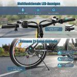 KAISDA Bicicletta Elettrica K26M 26Mountain Bike Elettrica per UomoDonnaCon Batteria rimovibile da 36 V125 AhCambio Shimano 21 Velocita E Mountain Bike fino a 40 75 KM 0 3 KAISDA Bicicletta Elettrica K26M 26",Mountain Bike Elettrica per Uomo/Donna,Con Batteria rimovibile da 36 V/12.5 Ah,Cambio Shimano - 21 Velocità, E-Mountain Bike fino a 40-75 KM