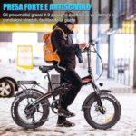 KAISDA Bicicletta Elettrica PieghevoleBici Elettrica 2040 Fat Tire Bicicletta Elettrica da 48V 15Ah Batteria RimovibileCambio Shimano a 7 VelocitaAppDisplay LCD da per Ogni TerrenoNeroBlu 0 3 KAISDA Bicicletta Elettrica Pieghevole,Bici Elettrica 20"×4.0" Fat Tire Bicicletta Elettrica da 48V 15Ah Batteria Rimovibile,Cambio Shimano a 7 Velocità,App,Display LCD da per Ogni Terreno,Nero&Blu