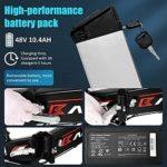 KAISDA K1 Bicicletta Elettrica Pieghevole da 26 Pollici con Batteria Rimovibile 48V 10.4AH con Fari Super Luminosi Mountain Bike Elettrica Shimano 21 Velocità con Strumento LCD (White) 19 KAISDA K1 Bicicletta Elettrica Pieghevole da 26 Pollici con Batteria Rimovibile 48V 104AH con Fari Super Luminosi Mountain Bike Elettrica Shimano 21 Velocita con Strumento LCD White 0 2 KAISDA K1 Bicicletta Elettrica Pieghevole da 26 Pollici con Batteria Rimovibile 48V 10.4AH con Fari Super Luminosi Mountain Bike Elettrica Shimano 21 Velocità con Strumento LCD (White)