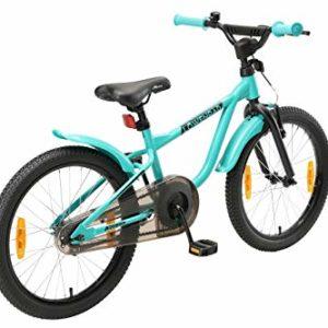 LÖWENRAD Bicicletta Bambini 6 Anni | Bici Bambino Bambina 20" Pollici Freno a Pattino e Freno a retropedale | Turchese - immagine 4