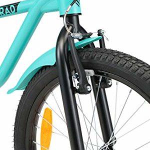 LÖWENRAD Bicicletta Bambini 6 Anni | Bici Bambino Bambina 20" Pollici Freno a Pattino e Freno a retropedale | Turchese - immagine 6