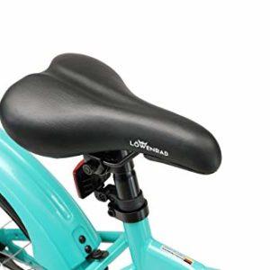 LÖWENRAD Bicicletta Bambini 6 Anni | Bici Bambino Bambina 20" Pollici Freno a Pattino e Freno a retropedale | Turchese - immagine 8