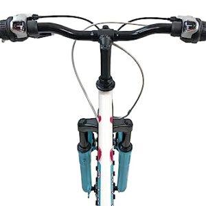 Legnano Seahorse, MTB 24 Pollici Ragazza, Bianco e Azzurro, Taglia Unica 10 Legnano Seahorse, MTB 24 Pollici Ragazza, Bianco e Azzurro, Taglia Unica - immagine 5