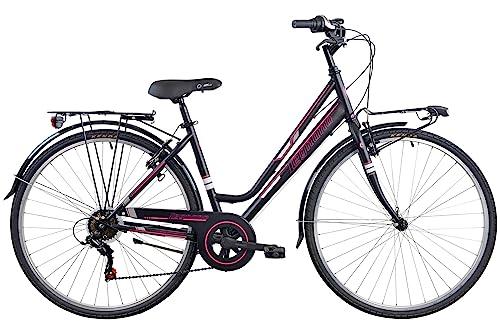 Legnano VERSILIA City Bike Donna Nero Matt e Fucsia 46 0 Prodotti