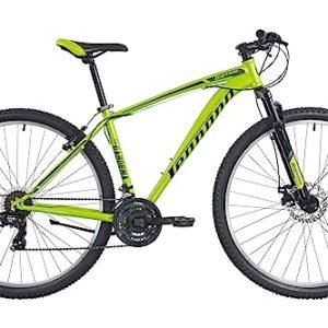 Biciclette e accessori con spedizione gratuita, ciclismo 7 Legnano Val Gardena, MTB 29 Pollici Uomo, Verde e Nero, 45