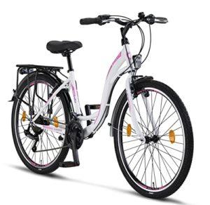 Licorne Bicicletta olandese Stella Bike city bike da 2426 e 28 pollici adatta sia a uomini che a donne con cambio a 21 marce Bambina Donna bianco 26 0 Biciclette e accessori con spedizione gratuita, ciclismo