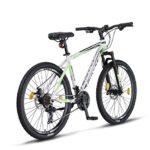 Licorne Bike Mountain bike Diamond in alluminio bicicletta per adolescenti uomini e donne cambio a 21 marce freno a disco forcella anteriore regolabile 26 pollici bianco 0 1 Licorne Bike - Mountain bike Diamond in alluminio, bicicletta per adolescenti, uomini e donne, cambio a 21 marce, freno a disco, forcella anteriore regolabile (26 pollici, bianco)