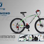 Licorne Bike Mountain bike Diamond in alluminio bicicletta per adolescenti uomini e donne cambio a 21 marce freno a disco forcella anteriore regolabile 26 pollici bianco 0 3 Licorne Bike - Mountain bike Diamond in alluminio, bicicletta per adolescenti, uomini e donne, cambio a 21 marce, freno a disco, forcella anteriore regolabile (26 pollici, bianco)