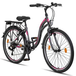 Licorne Bike Stella Premium City Bike da 24 pollici bicicletta per ragazze ragazzi uomini e donne cambio a 21 marce bicicletta olandese antracite 26 pollici antracite 0 Biciclette e accessori con spedizione gratuita, ciclismo