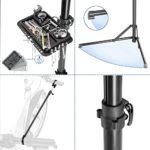 MONZANA Cavaletto per Biciclette Pieghevole Capacita 50 kg Asta Regolabile Ripiano per Attrezzi Riparazioni E Bike 0 2 MONZANA® Cavaletto per Biciclette Pieghevole Capacità 50 kg Asta Regolabile Ripiano per Attrezzi Riparazioni E-Bike