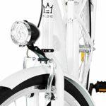Milord Comfort bicicletta con supporto posteriore bicicletta olandese da donna 1 marcia bianco 26 pollici 0 4 Milord. Comfort bicicletta con supporto posteriore, bicicletta olandese da donna, 1 marcia, bianco, 26 pollici