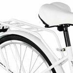 Milord Comfort bicicletta con supporto posteriore bicicletta olandese da donna 1 marcia bianco 26 pollici 0 5 Milord. Comfort bicicletta con supporto posteriore, bicicletta olandese da donna, 1 marcia, bianco, 26 pollici