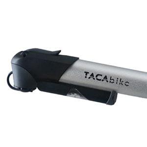 Mini pompa Tacabike con manometro 100 PSI, silver, Taglia unica - immagine 8
