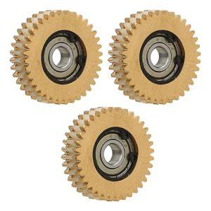 Motore per Bicicletta Elettrica, Bici in Acciaio di Facile Installazione 36T Ingranaggio 38mm Leggero 3 Pezzi in Rame per Scooter Pieghevole - immagine 8