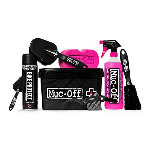 Muc Off 8 In 1 Bicycle Cleaning Kit Kit Pulizia Bici Include Detergente Bici Spray Protettore Bici Spazzole Pulizia Bici e una Spugna in una Pratica Confezione 0 Prodotti