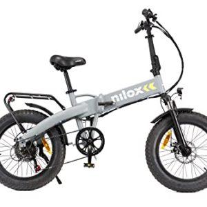 Nilox, E-Bike J4 Plus, Bici Elettrica con Pedalata Assistita, 70 km di Autonomia, Fino a 25 km/h, Brushless High Speed 36 V 250 W, Batteria Removibile 36 V 13 Ah, Ruote 20" Fat, Doppio Freno a Disco 10 Nilox, E-Bike J4 Plus, Bici Elettrica con Pedalata Assistita, 70 km di Autonomia, Fino a 25 km/h, Brushless High Speed 36 V 250 W, Batteria Removibile 36 V 13 Ah, Ruote 20" Fat, Doppio Freno a Disco - immagine 3