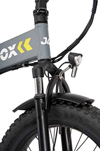 Nilox-E-Bike-J4-Plus-Bici-Elettrica-con-Pedalata-Assistita-70-km-di-Autonomia-Fino-a-25-kmh-Brushless-High-Speed-36-V-250-W-Batteria-Removibile-36-V-13-Ah-Ruote-20-Fat-Doppio-Freno-a-Disco-0-6