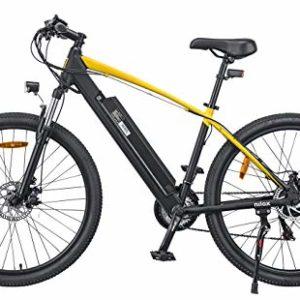 Nilox, E-Bike X6 National Geographic, Bici Elettrica a Pedalata Assistita, Motore Brushless High Speed 250W e Batteria LG 36 V, 10.4 Ah, Pneumatici da 27.5” x 2.10” e Cambio Shimano 21 Velocità - immagine 4