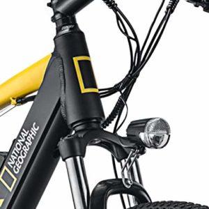Nilox, E-Bike X6 National Geographic, Bici Elettrica a Pedalata Assistita, Motore Brushless High Speed 250W e Batteria LG 36 V, 10.4 Ah, Pneumatici da 27.5” x 2.10” e Cambio Shimano 21 Velocità - immagine 6