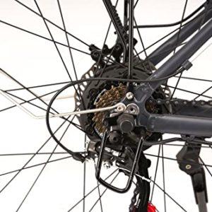 Nilox, E-Bike X7 Plus, Trekking Bike con Pedalata Assistita, 80 km di Autonomia, Fino a 25 km/h, Motore 36 V 250 W, Batteria al Litio da 36 V- 13 Ah, Copertoni Semi Tassellati 27.5" x 2.10" 14 Nilox, E-Bike X7 Plus, Trekking Bike con Pedalata Assistita, 80 km di Autonomia, Fino a 25 km/h, Motore 36 V 250 W, Batteria al Litio da 36 V- 13 Ah, Copertoni Semi Tassellati 27.5" x 2.10" - immagine 7