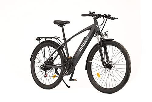 Nilox E Bike X7 Plus Trekking Bike con Pedalata Assistita 80 km di Autonomia Fino a 25 kmh Motore 36 V 250 W Batteria al Litio da 36 V 13 Ah Copertoni Semi Tassellati 275 x 210 0 Prodotti