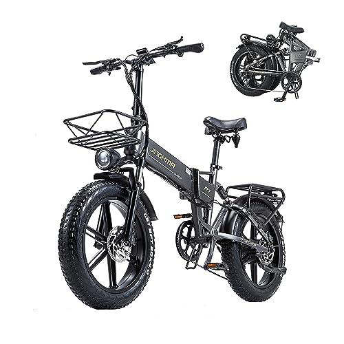 R7PRO Mountain bike elettrica pieghevole 20 40 con pneumatici grassi bici elettrica da 48 V 16 Ah batteria rimovibile display LCD Shimano a 8 velocita grigio 0 Prodotti