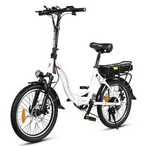 SAMEBIKE Bicicletta Elettrica per Adulti 20Pieghevole Bici Elettrica con Pedalata AssistitaCity E bike Unisex AdultoBatteria Rimovibile 36V12AHBici Elettriche per Shimano 7 Velocita UomoDonna 0 SAMEBIKE Bicicletta Elettrica per Adulti 20'',Pieghevole Bici Elettrica con Pedalata Assistita,City E-bike Unisex Adulto,Batteria Rimovibile 36V12AH,Bici Elettriche per Shimano 7 Velocità Uomo/Donna