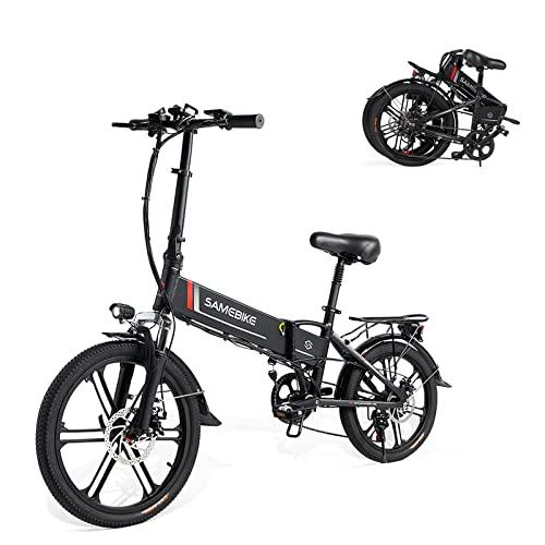 SAMEBIKE Bicicletta Elettrica per Adulti 20Pieghevole Bici Elettrica con Pedalata AssistitaCity E bike Unisex AdultoBatteria Rimovibile 48V104AHBici Elettriche per Shimano 7 Velocita UomoDonna 0 Biciclette e accessori con spedizione gratuita, ciclismo