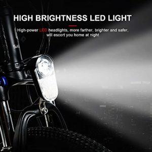 SAMEBIKE Bicicletta Elettrica per Adulti 26'',Bici Elettrica con Pedalata Assistita,City E-bike Unisex Adulto,Batteria Rimovibile 48V10.4AH/12.5AH,Bici Elettriche per Shimano 21 Velocità - immagine 4