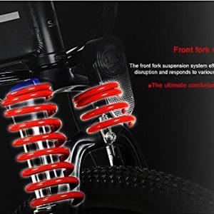 SAMEBIKE Bicicletta Elettrica per Adulti 26'',Bici Elettrica con Pedalata Assistita,City E-bike Unisex Adulto,Batteria Rimovibile 48V10.4AH/12.5AH,Bici Elettriche per Shimano 21 Velocità - immagine 7