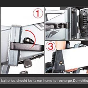 SAMEBIKE Fat Tire Bicicletta elettrica Bicicletta elettrica Mountain Beach Snow Ebike 20 pollici per adulti - immagine 7