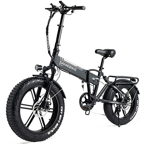 SAMEBIKE Fat Tire Bicicletta elettrica Bicicletta elettrica Mountain Beach Snow Ebike 20 pollici per adulti 0 SAMEBIKE Fat Tire Bicicletta elettrica Bicicletta elettrica Mountain Beach Snow Ebike 20 pollici per adulti