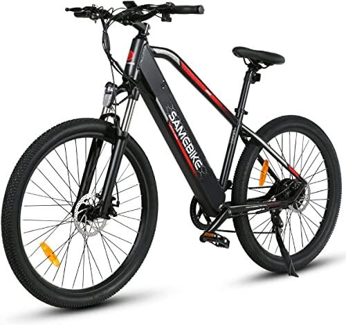 SAMEBIKE Mountain Bici Elettrica 27 5 pollici 48V104AH Batteria Rimovibile Pedalata Assistita Mountain Bicicletta Elettrica Display a colori TFT Urbana EBike Adulti Nero 0 SAMEBIKE Mountain Bici Elettrica 27, 5 pollici 48V10.4AH Batteria Rimovibile Pedalata Assistita Mountain Bicicletta Elettrica Display a colori TFT Urbana EBike Adulti, Nero