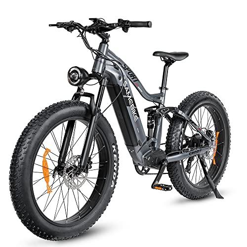 SAMEBIKE bici elettrica per adulti bici elettrica per pneumatici grassi 26 40 Ebike bicicletta elettrica per adulti con batteria rimovibile 48V17AH Off Road bici elettrica doppio freno a disco 0 SAMEBIKE bici elettrica per adulti, bici elettrica per pneumatici grassi 26 * 4.0 Ebike, bicicletta elettrica per adulti con batteria rimovibile 48V17AH, Off-Road bici elettrica doppio freno a disco