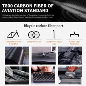 SAVADECK Bici da corsa carbonio, HERD6.0 700C bici da strada T800 Completamente carbonio con Shimano 105 R7000 22 velocità e Fizik Sella Leggera Bicicletta uomo donna 11 SAVADECK Bici da corsa carbonio, HERD6.0 700C bici da strada T800 Completamente carbonio con Shimano 105 R7000 22 velocità e Fizik Sella Leggera Bicicletta uomo donna - immagine 4