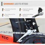 SAVADECK Bici da corsa carbonio, HERD6.0 700C bici da strada T800 Completamente carbonio con Shimano 105 R7000 22 velocità e Fizik Sella Leggera Bicicletta uomo donna 20 SAVADECK Bici da corsa carbonio HERD60 700C bici da strada T800 Completamente carbonio con Shimano 105 R7000 22 velocita e Fizik Sella Leggera Bicicletta uomo donna 0 3 SAVADECK Bici da corsa carbonio, HERD6.0 700C bici da strada T800 Completamente carbonio con Shimano 105 R7000 22 velocità e Fizik Sella Leggera Bicicletta uomo donna