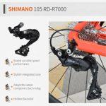 SAVADECK Bici da corsa carbonio, HERD6.0 700C bici da strada T800 Completamente carbonio con Shimano 105 R7000 22 velocità e Fizik Sella Leggera Bicicletta uomo donna 21 SAVADECK Bici da corsa carbonio HERD60 700C bici da strada T800 Completamente carbonio con Shimano 105 R7000 22 velocita e Fizik Sella Leggera Bicicletta uomo donna 0 4 SAVADECK Bici da corsa carbonio, HERD6.0 700C bici da strada T800 Completamente carbonio con Shimano 105 R7000 22 velocità e Fizik Sella Leggera Bicicletta uomo donna