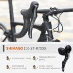 SAVADECK Bici da corse carbonio Warwind50 700C bici da strada T800 Telaio Forcella e Reggisella in Carbonio con Shimano 105 R7000 22 velocita Ultraleggere bicicletta per uomo donna 0 1 SAVADECK Bici da corse carbonio, Warwind5.0 700C bici da strada T800 Telaio Forcella e Reggisella in Carbonio con Shimano 105 R7000 22 velocità Ultraleggere bicicletta per uomo donna