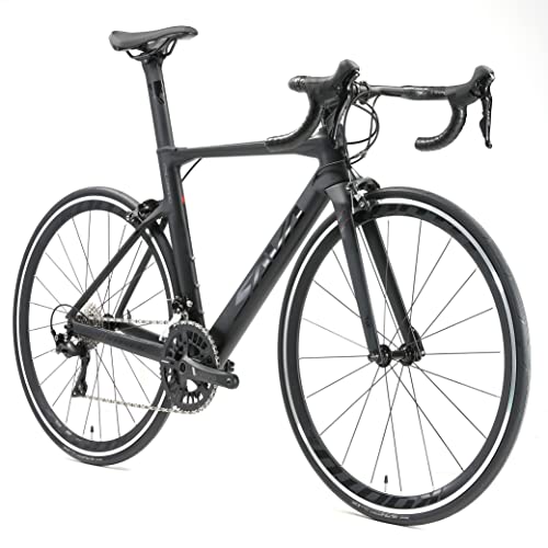 SAVADECK Bici da corse carbonio Warwind50 700C bici da strada T800 Telaio Forcella e Reggisella in Carbonio con Shimano 105 R7000 22 velocita Ultraleggere bicicletta per uomo donna 0 Prodotti