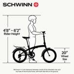 Schwinn Loop, Bicicletta Pieghevole Unisex, Titanio, 20" Wheels 21 Schwinn Loop Bicicletta Pieghevole Unisex Titanio 20 Wheels 0 4 Schwinn Loop, Bicicletta Pieghevole Unisex, Titanio, 20" Wheels