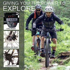 Swifty AT650, Mountain Bike with Battery on Frame Unisex-Adult, Nero/Giallo, Taglia Unica 11 Swifty AT650, Mountain Bike with Battery on Frame Unisex-Adult, Nero/Giallo, Taglia Unica - immagine 7