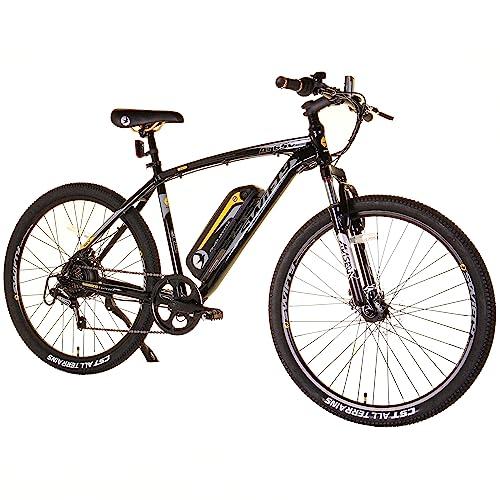 Swifty AT650 Mountain Bike with Battery on Frame Unisex Adult NeroGiallo Taglia Unica 0 Swifty AT650, Mountain Bike with Battery on Frame Unisex-Adult, Nero/Giallo, Taglia Unica