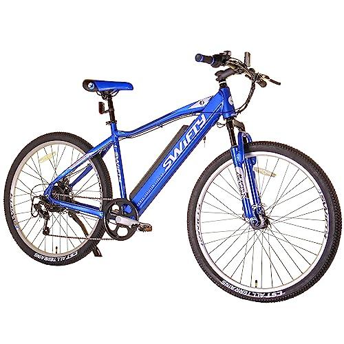 Swifty AT656 Mountain Bike with Battery Semi intergrated Into The Frame Unisex Adult Blu Taglia Unica 0 Swifty AT656, Mountain Bike with Battery Semi intergrated Into The Frame Unisex-Adult, Blu, Taglia Unica